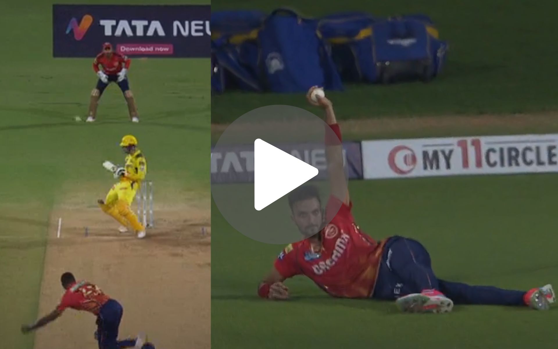 [Watch] Harshal Patel's Hilarious Chahal-Esque Catch Helps Rabada Eliminate Rizvi